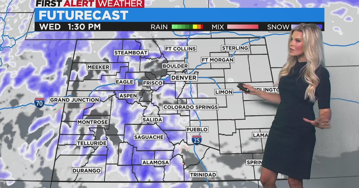 Snow And Cold Heading For Colorado - CBS Colorado
