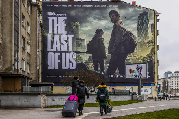 HBO The Last Of Us Billboard In Warsaw 