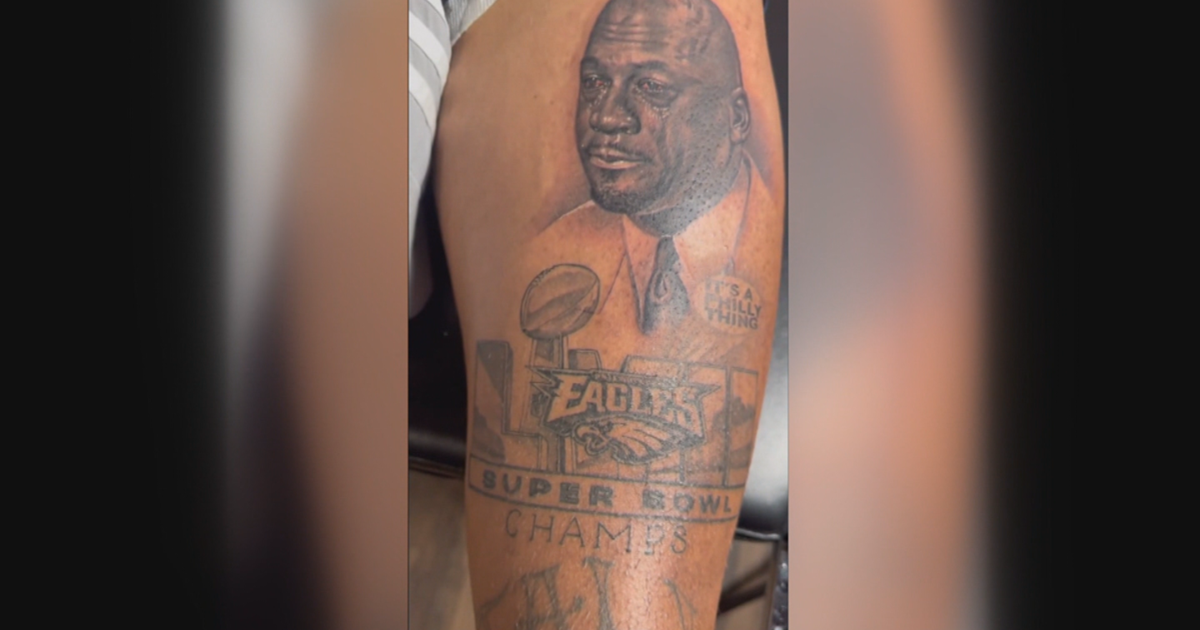 Eagles fan gets premature Super Bowl tattoo (photo) - Sports Illustrated