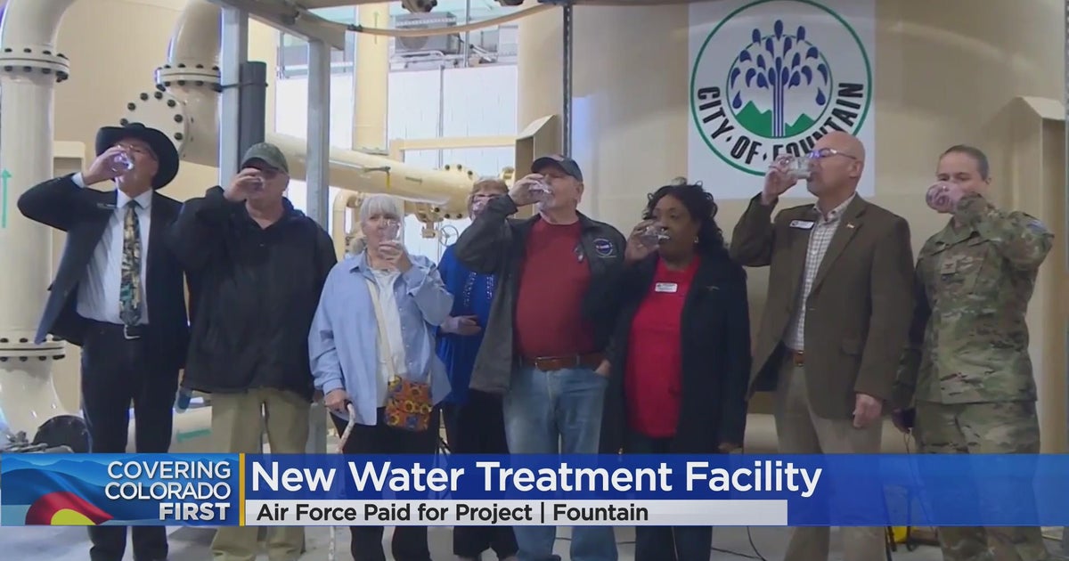 New water treatment facility in Fountain was paid for by Air Force