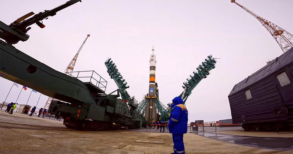 Replacement for damaged Soyuz crew ferry ship poised for launch to space station - Vimarsana News