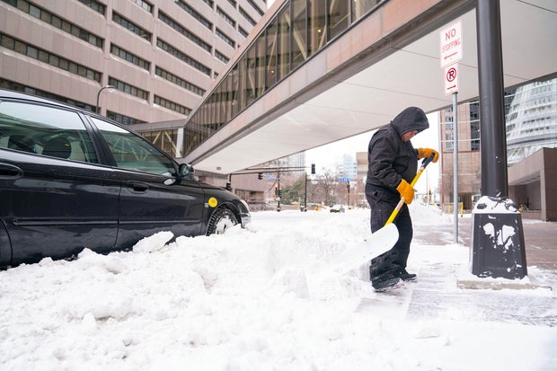 Minnesota winter snowstorm, February 2023 