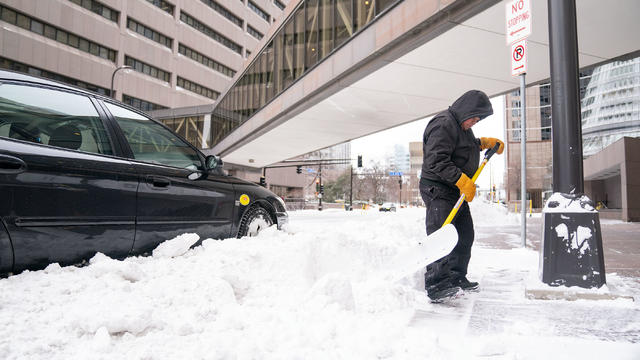 Minnesota winter snowstorm, February 2023 