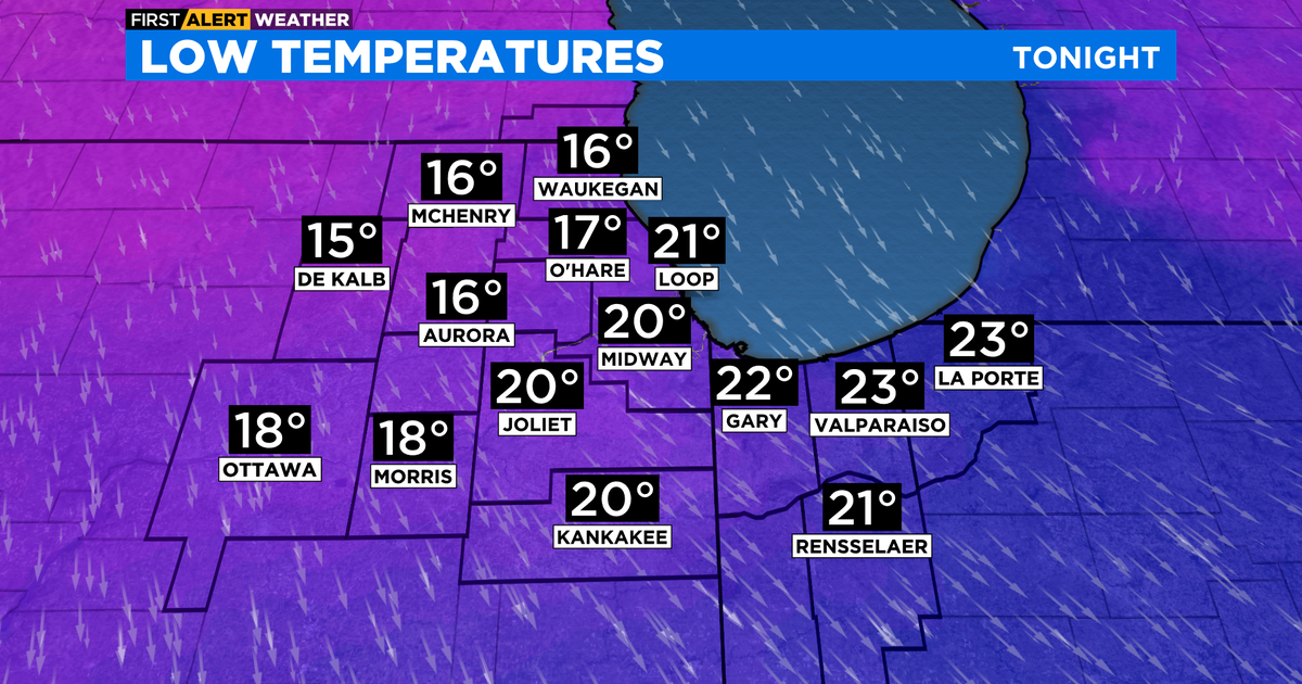 First Alert Weather: Another day of chilly weather before warm-up - CBS ...