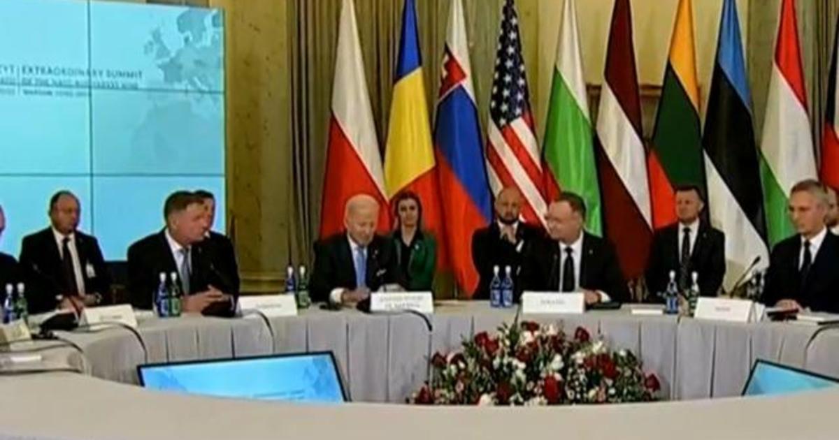 Biden reassures eastern NATO allies