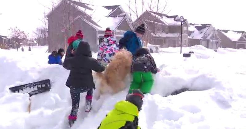 Apple Valley residents romping in 20 inches of fresh snow CBS Minnesota