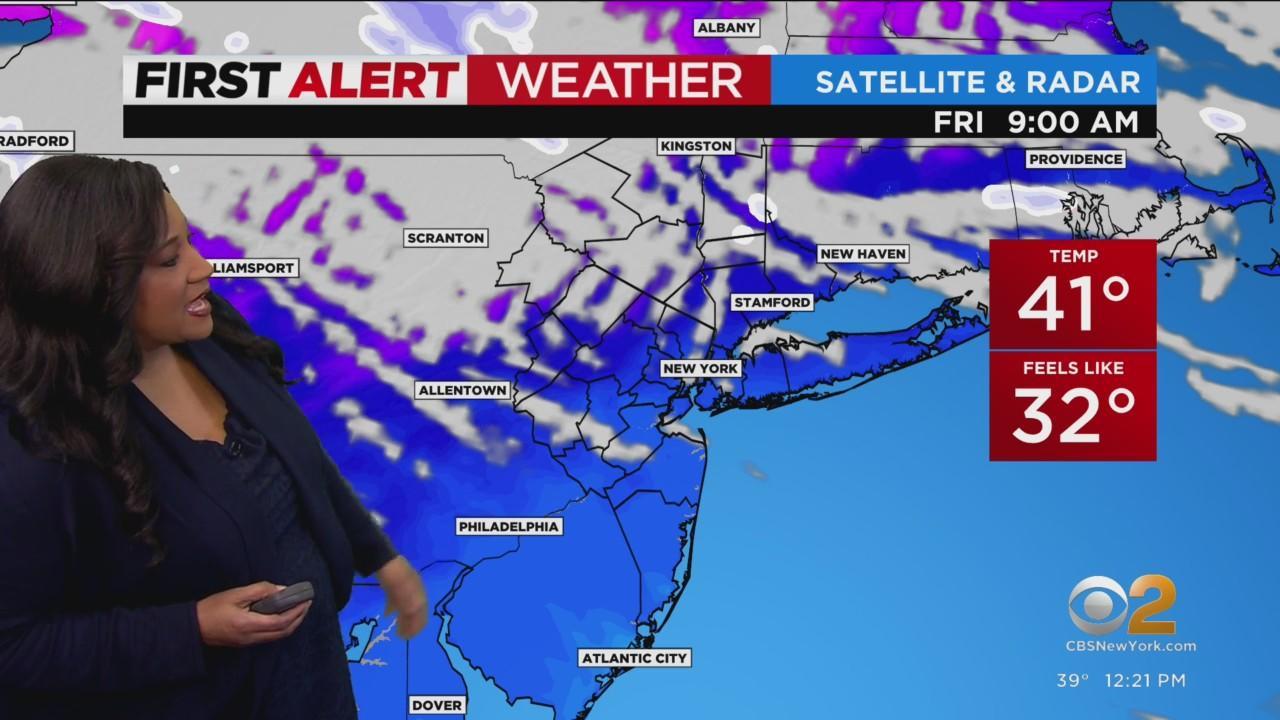 First Alert Weather: Temps start to drop tomorrow - CBS New York