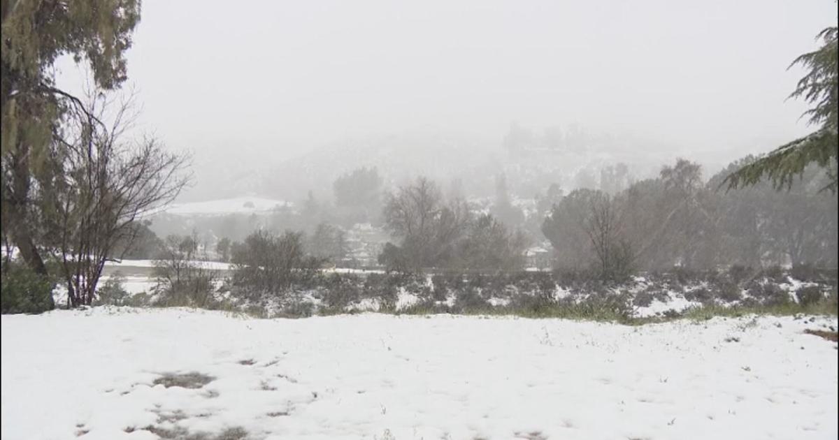 Winter storm: Heavy wind, snow in Southern California