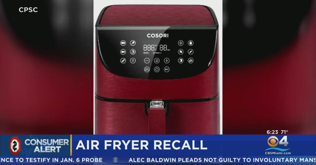 Over 2 Million Cosori Air Fryers Recalled Due to Fire Hazard, 'Burn  Injuries