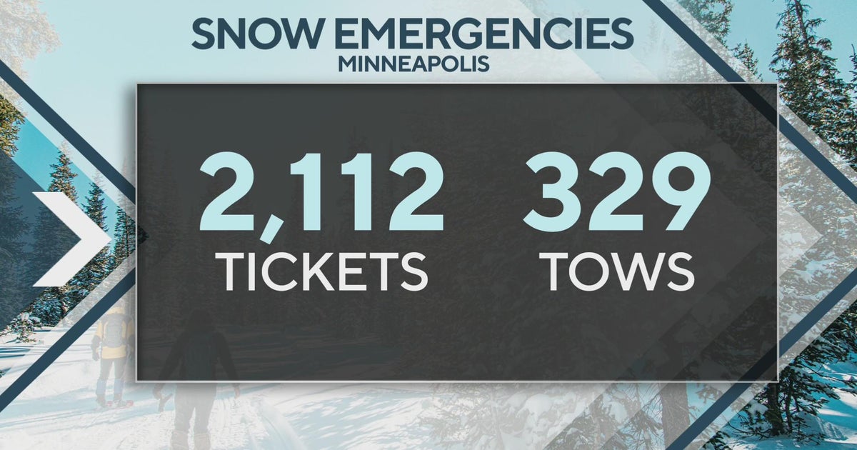 Minneapolis declares oneday snow emergency CBS Minnesota