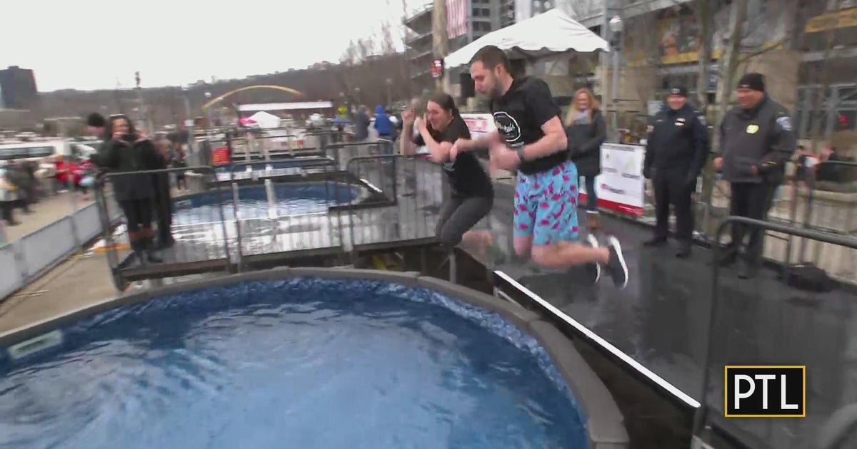 Taking the Polar Plunge for Special Olympics CBS Pittsburgh