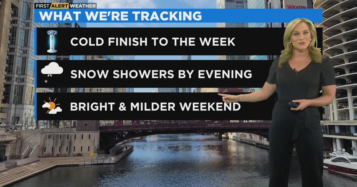 Chicago First Alert Weather Brisk Morning Milder Weekend Cbs Chicago