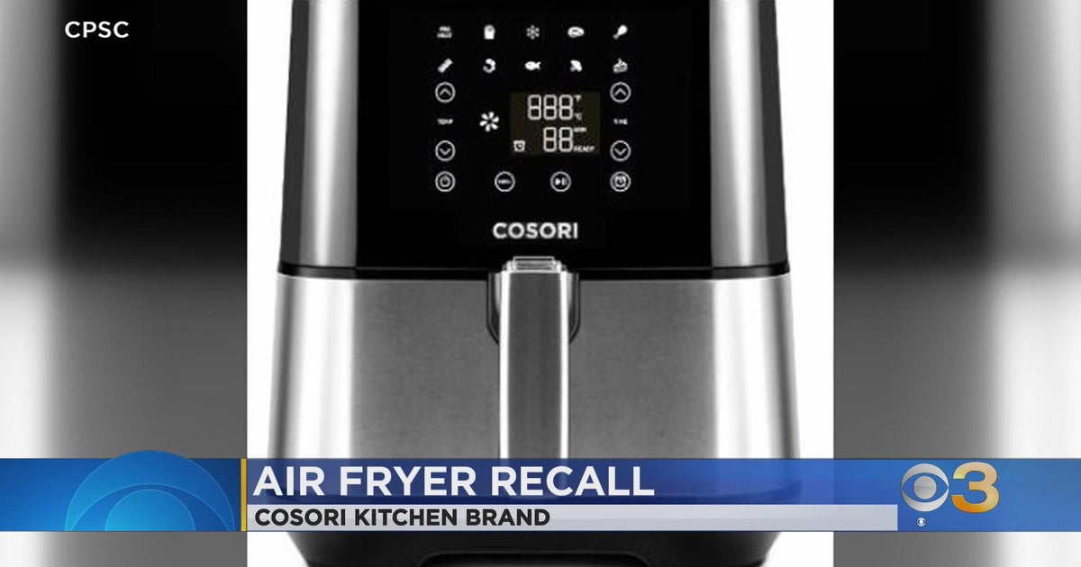 Cosori recalls 2 million air fryers following reports of fires CBS