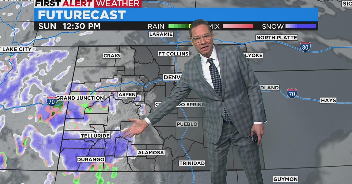 Mild start to the weekend with a little change for Sunday - CBS Colorado