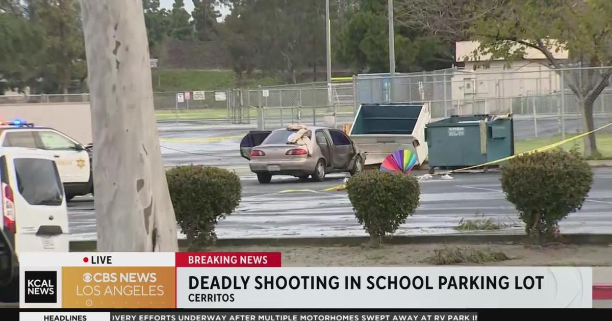 Cerritos shooting investigation shuts down Gahr High School - CBS Los ...