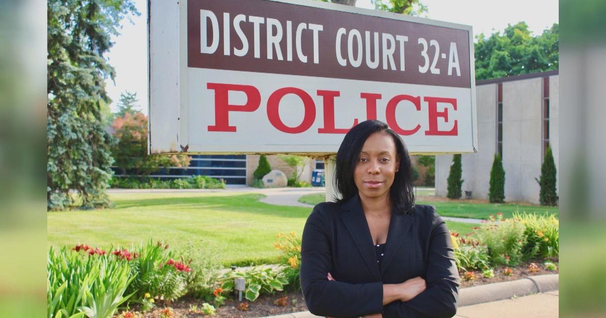 Rebekah Coleman talks becoming first Black person, woman to be elected  judge in Harper Woods - CBS Detroit
