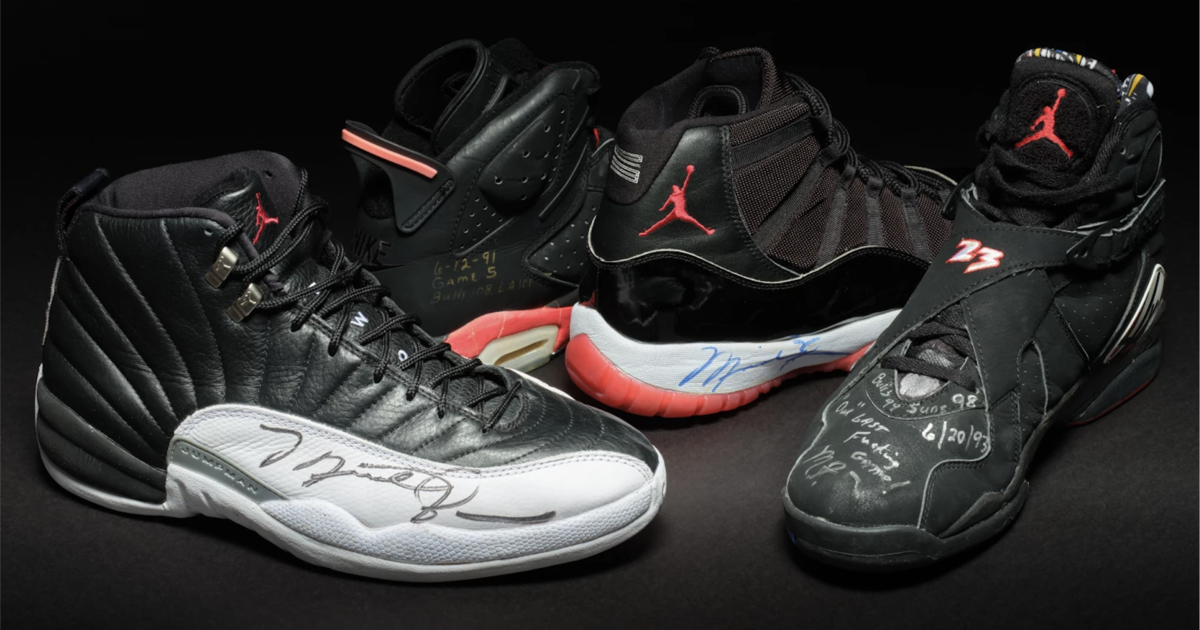 Sotheby’s to sell valuable Michael Jordan sneaker collection