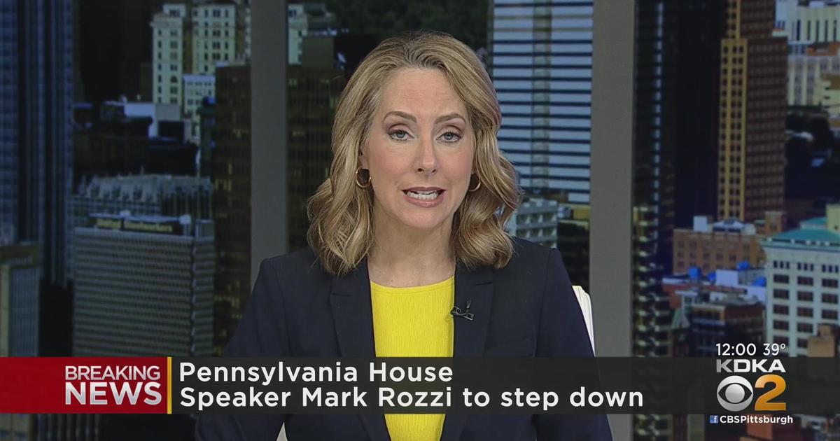 Pa. House Speaker Mark Rozzi resigns - CBS Pittsburgh