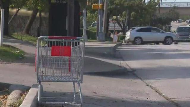 Abandoned shopping cart 