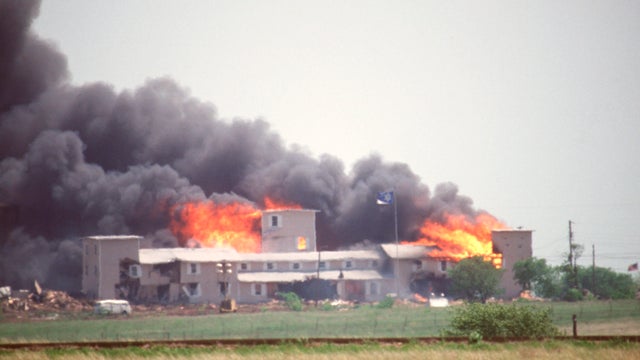 Fire at Branch Davidian Compound 