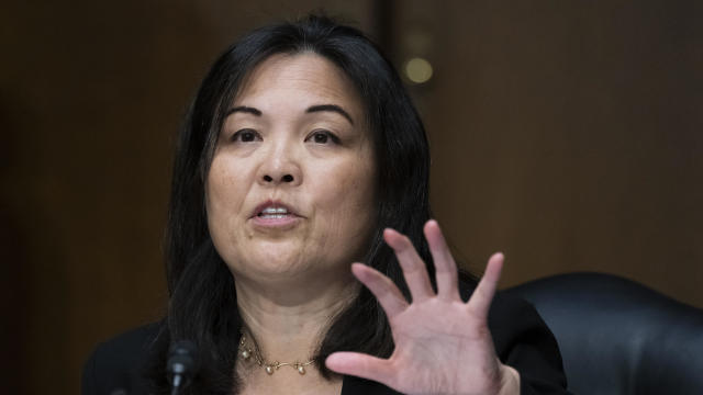 Julie Su speaks during a hearing of the Senate Health, Education, Labor and Pensions Committee on March 16, 2021, in Washington. 