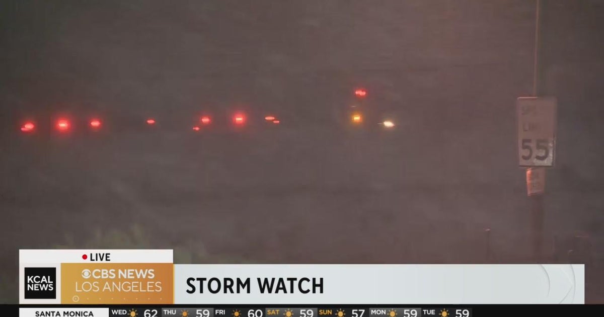 Grapevine gets morning winter mix of rain, sleet, snow CBS Los Angeles