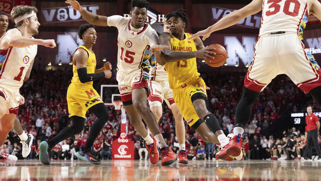 Maryland Nebraska Basketball 