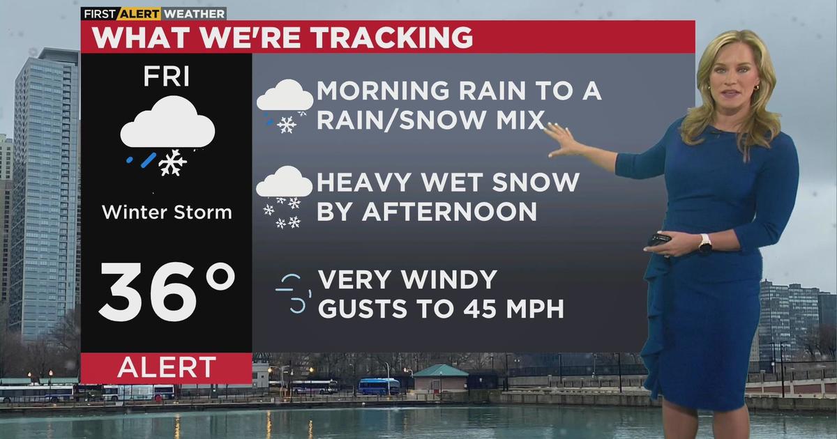 Chicago First Alert Weather: Winter Storm Watch Ahead - CBS Chicago