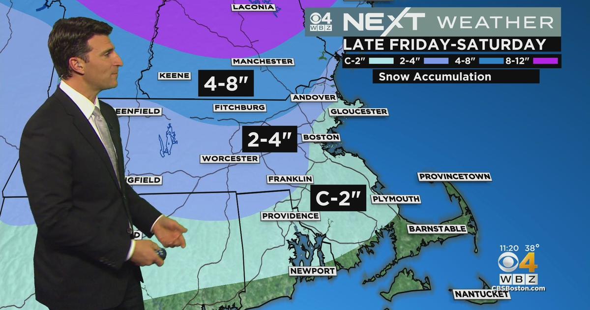 Next Weather Wbz Weather Forecast Cbs Boston