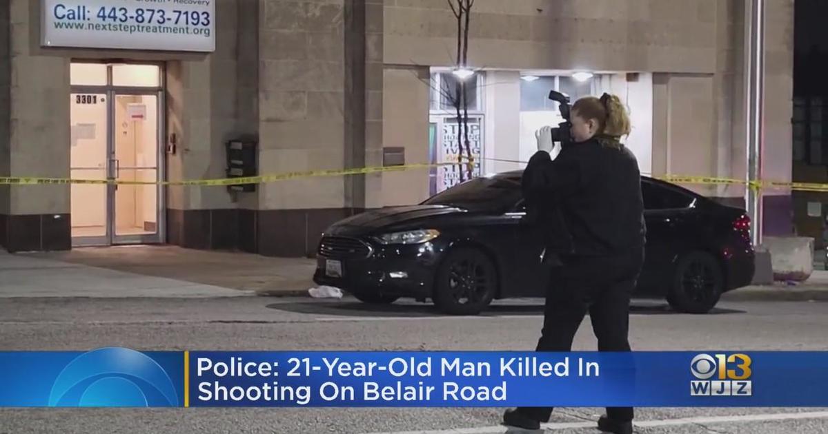 Man, 21, Killed In Northeast Baltimore Shooting - CBS Baltimore