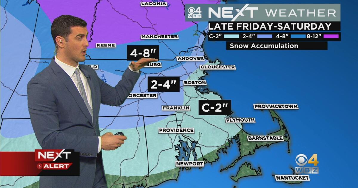 Next Weather: WBZ Mid-Morning Update for March 3