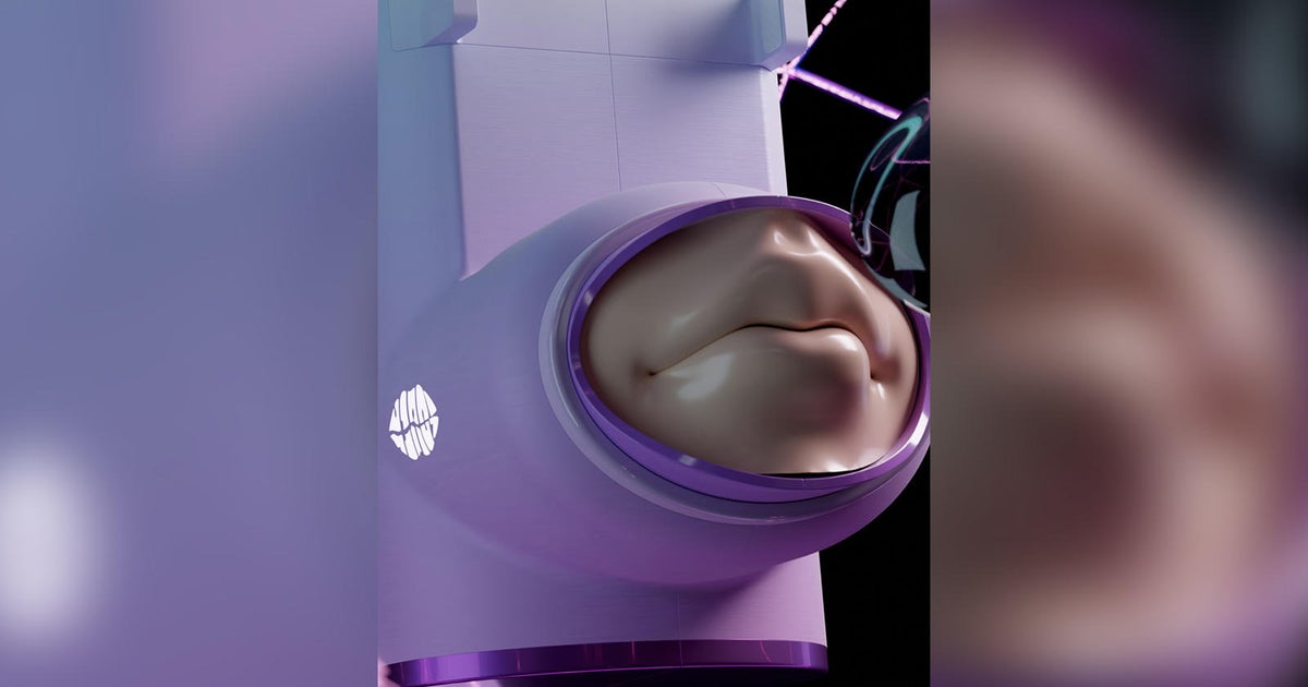 A new kissing device with silicon lips horrifies Chinese social media buyers