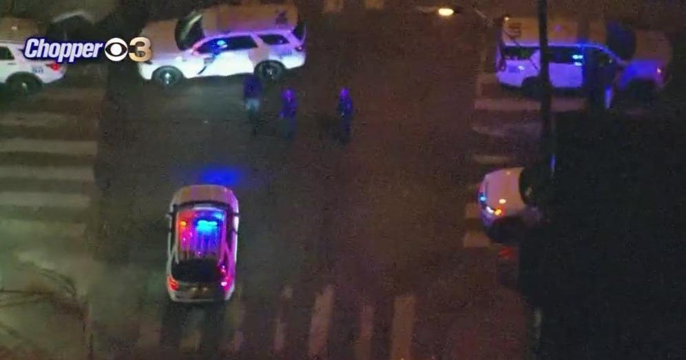3 in custody after shot fired at officer in West Philly: police - CBS ...