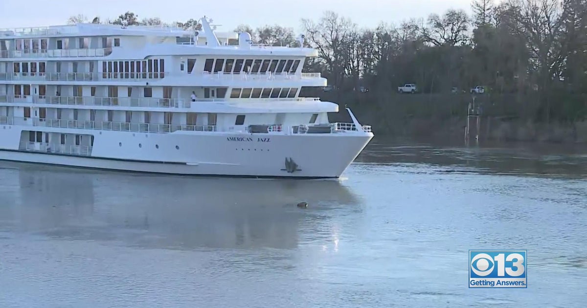 Cruise ship takes maiden voyage up Sacramento River
