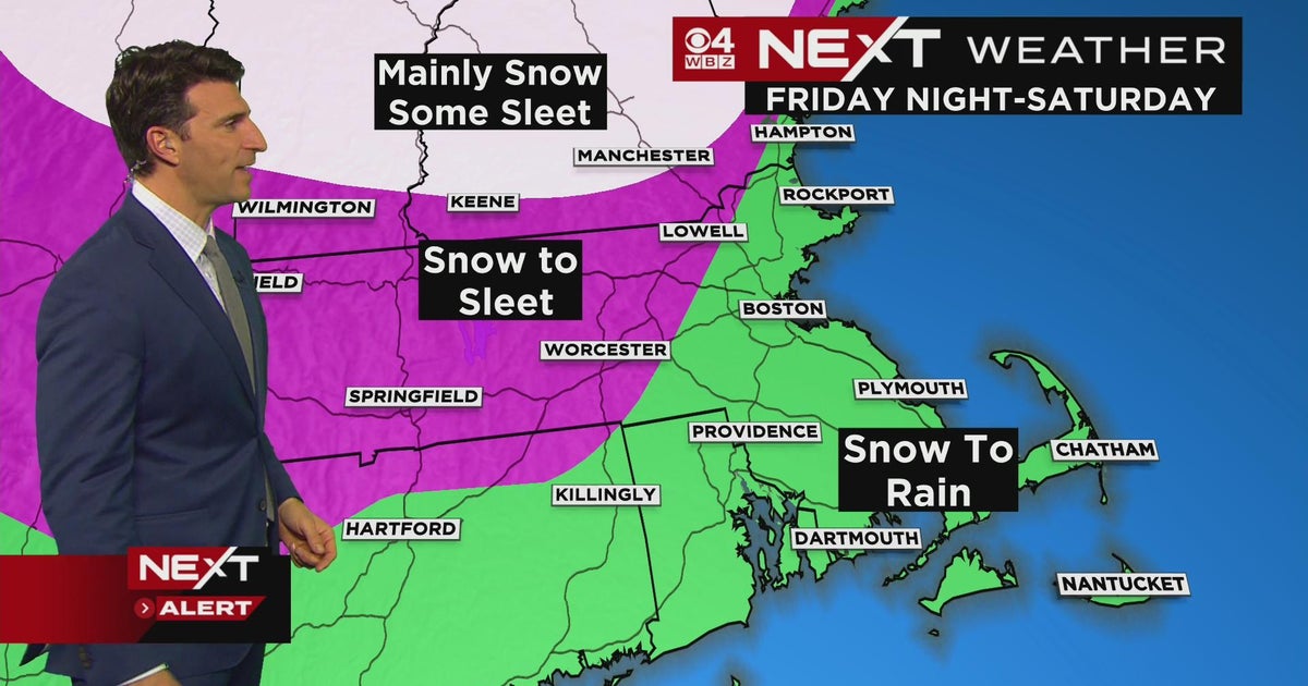 Next Weather: WBZ Forecast - CBS Boston