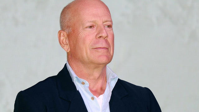 Bruce Willis And Wife Emma Heming Attend CocoBaba And Ushopal Activity In Shanghai 