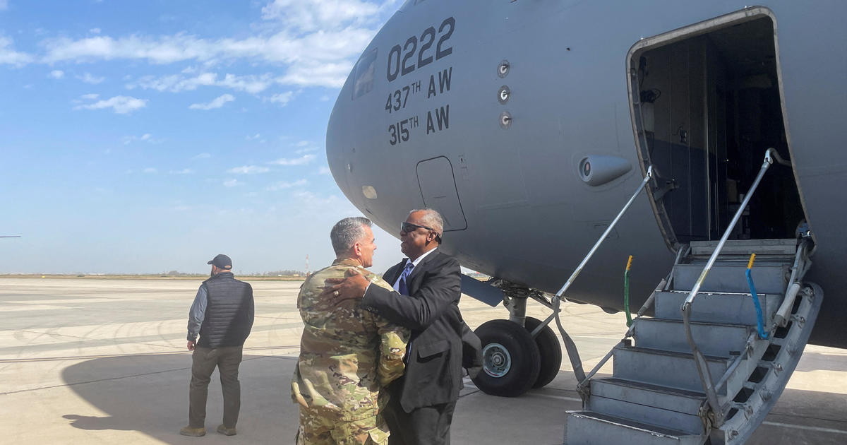 Defense Secretary Austin makes unannounced visit to Iraq
