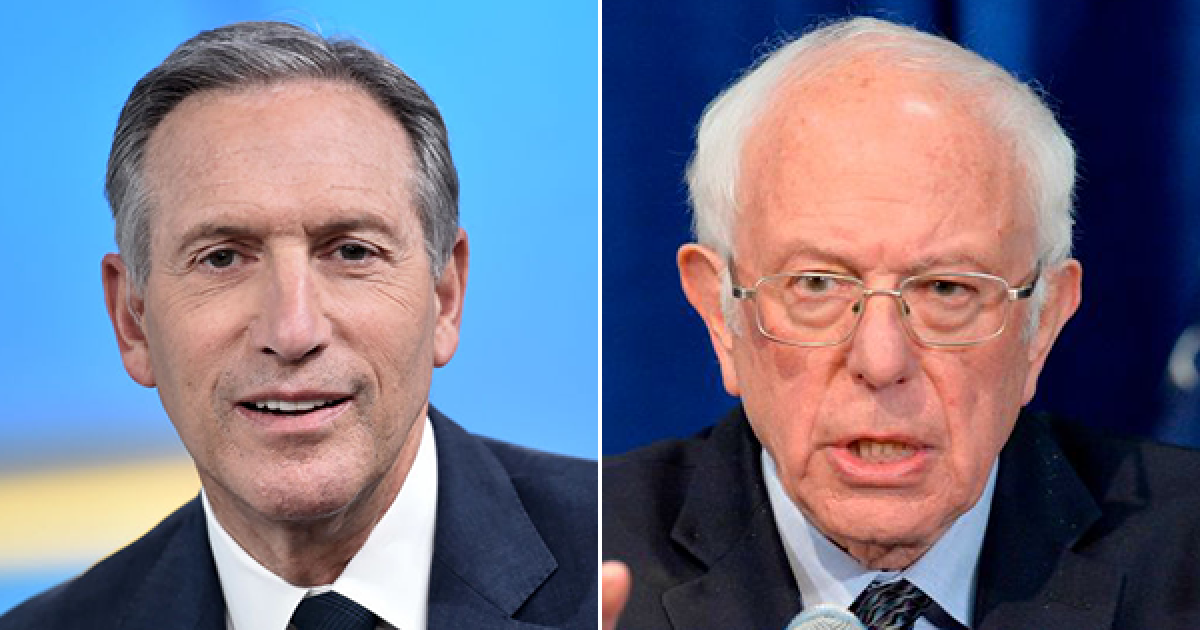 Starbucks CEO Howard Schultz agrees to testify to Senate committee, Bernie Sanders says