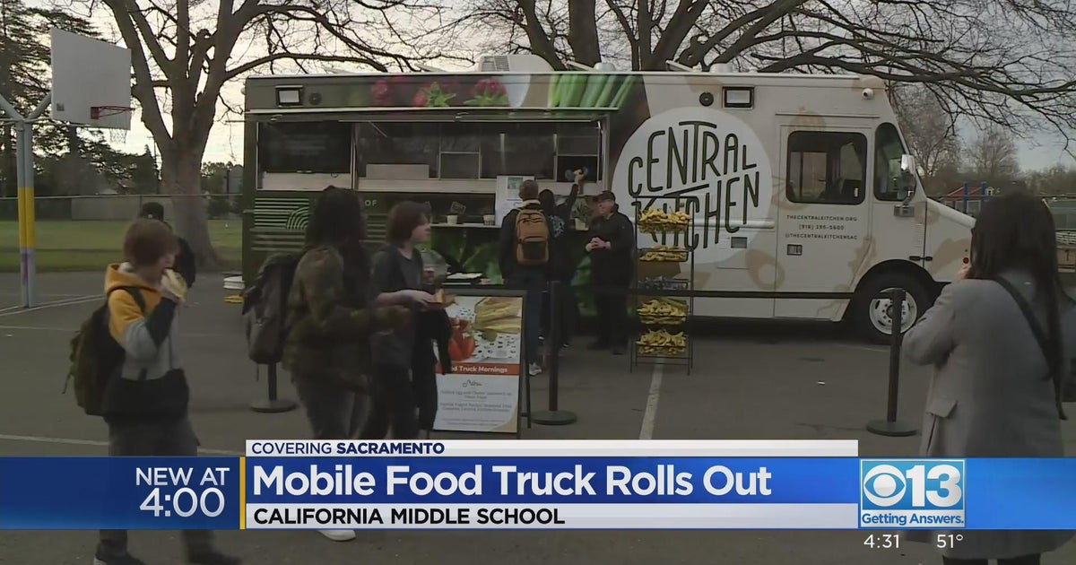 Mobile food truck rolls out at Sacramento schools