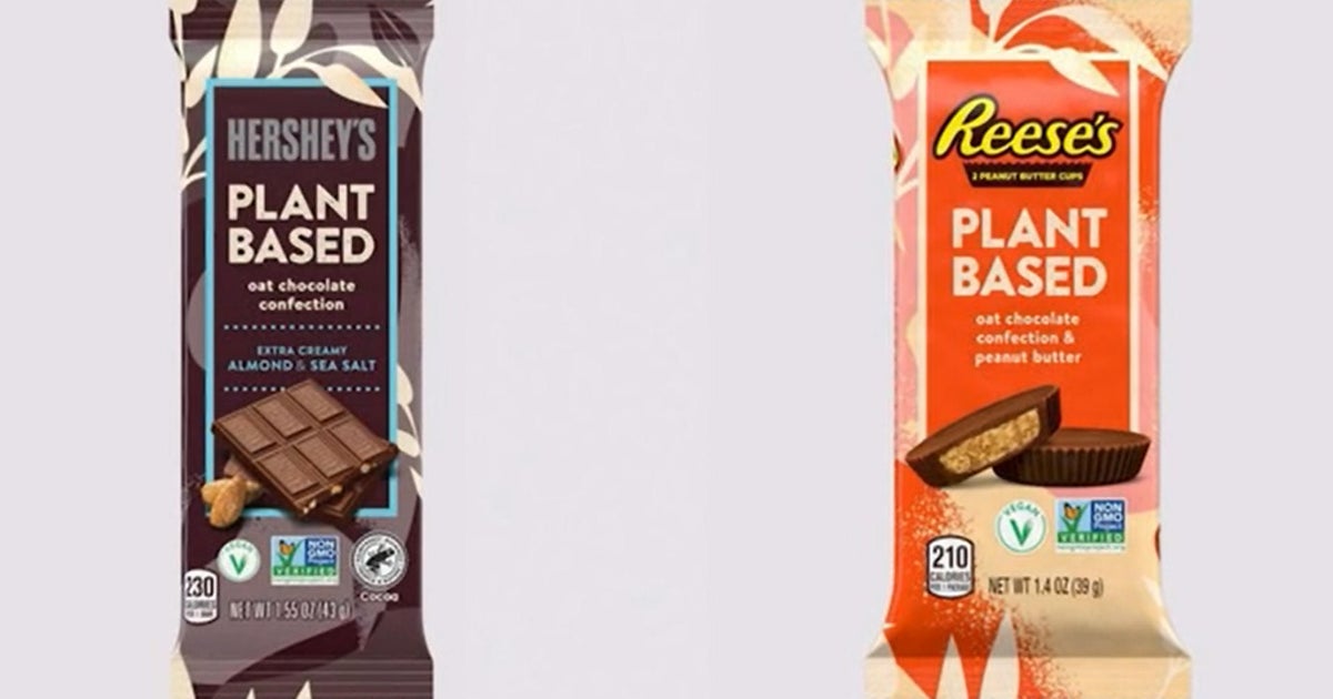 Hershey unveils two new vegan candy options - CBS Miami
