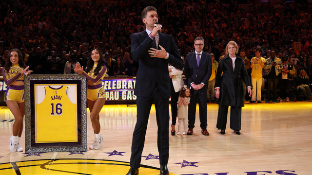 Memphis on Pau Gasol's mind as Lakers retire his jersey - Memphis