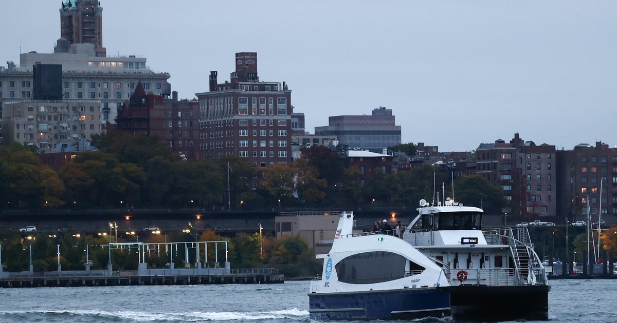 New ferry service from Bay Ridge, Brooklyn to Manhattan - CBS New York