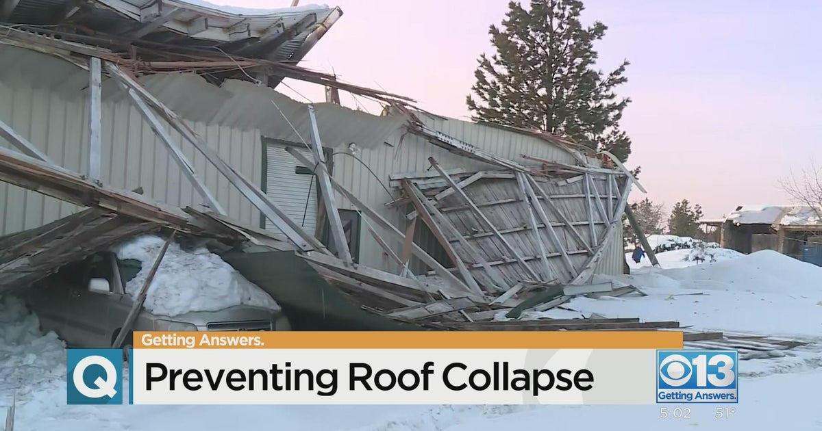 How to prevent a roof collapse during heavy snow events