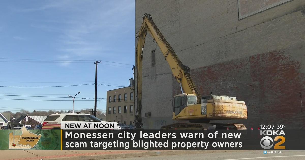 Monessen city leaders warn of new scam targeting blighted property owners