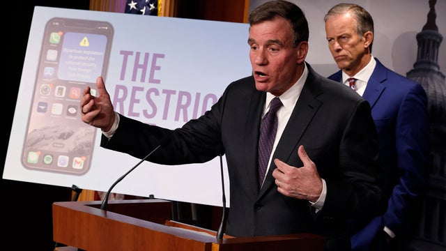 Sen. Mark Warner Discusses Legislation To Allow Banning Of TikTok 