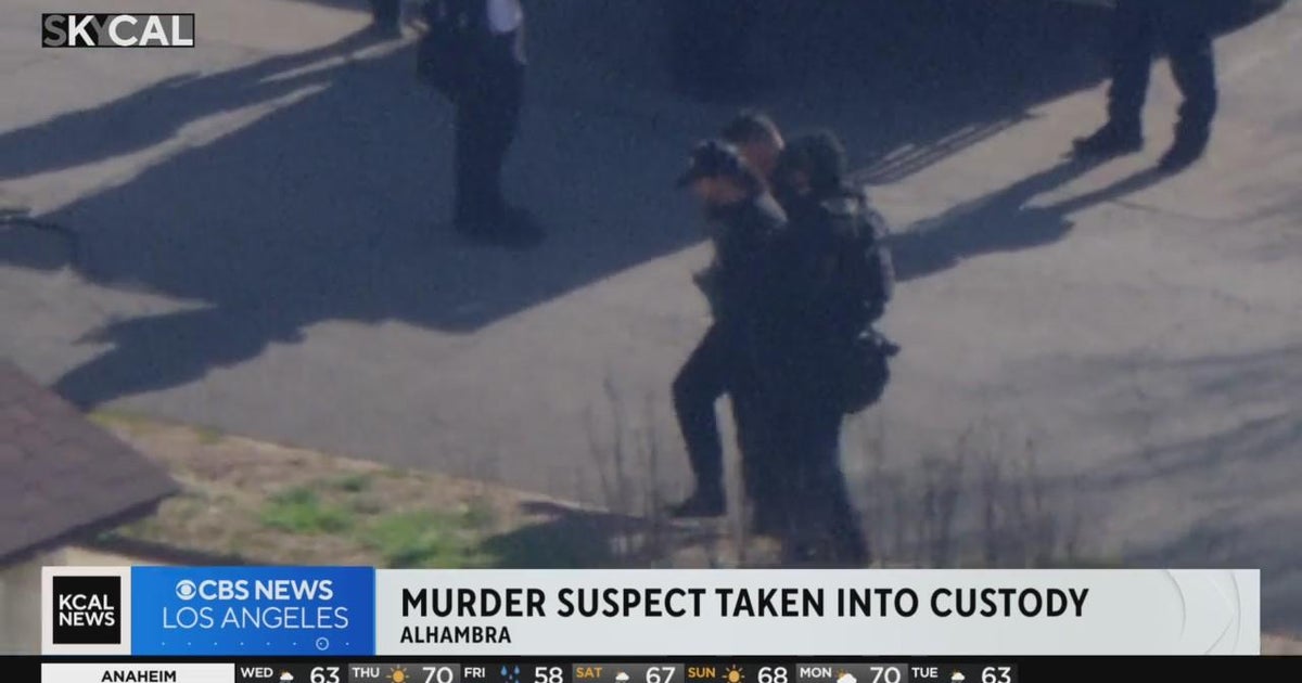 El Sereno stabbings suspect arrested following Alhambra standoff - CBS ...