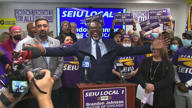 Willie Wilson endorses Vallas, SEIU Local 1 endorses Johnson 