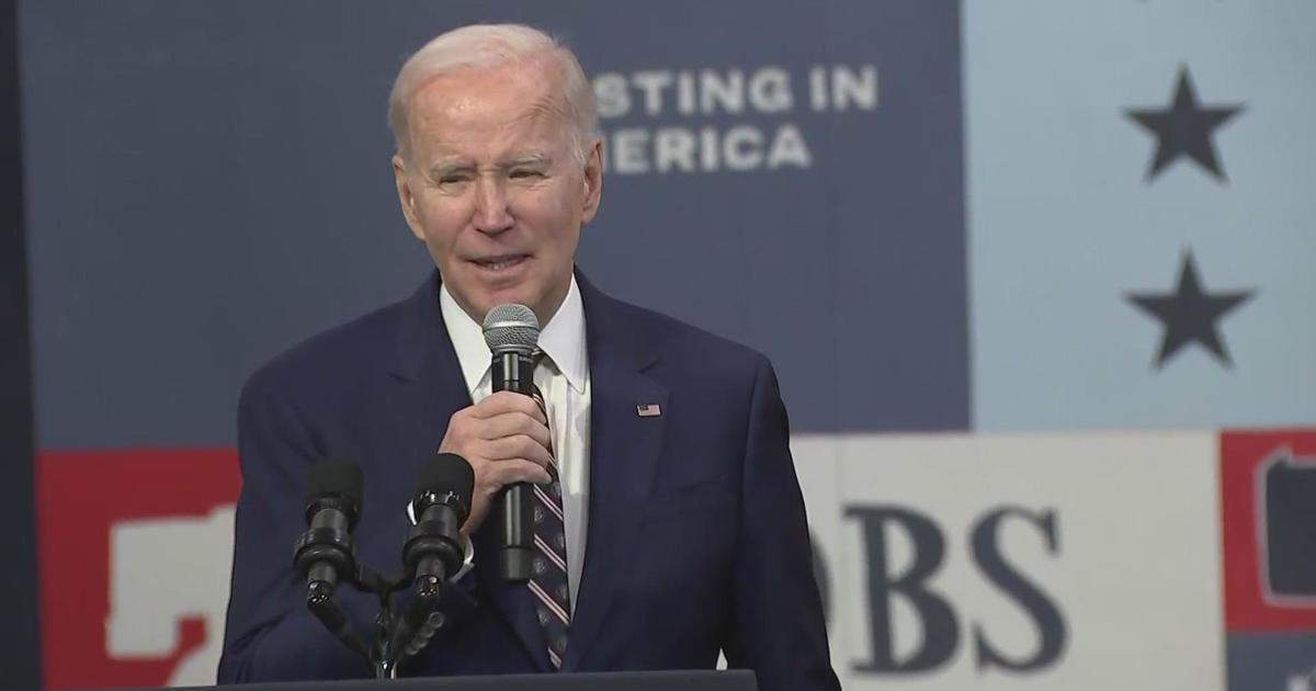 President Joe Biden presents budget in Philadelphia - CBS Philadelphia