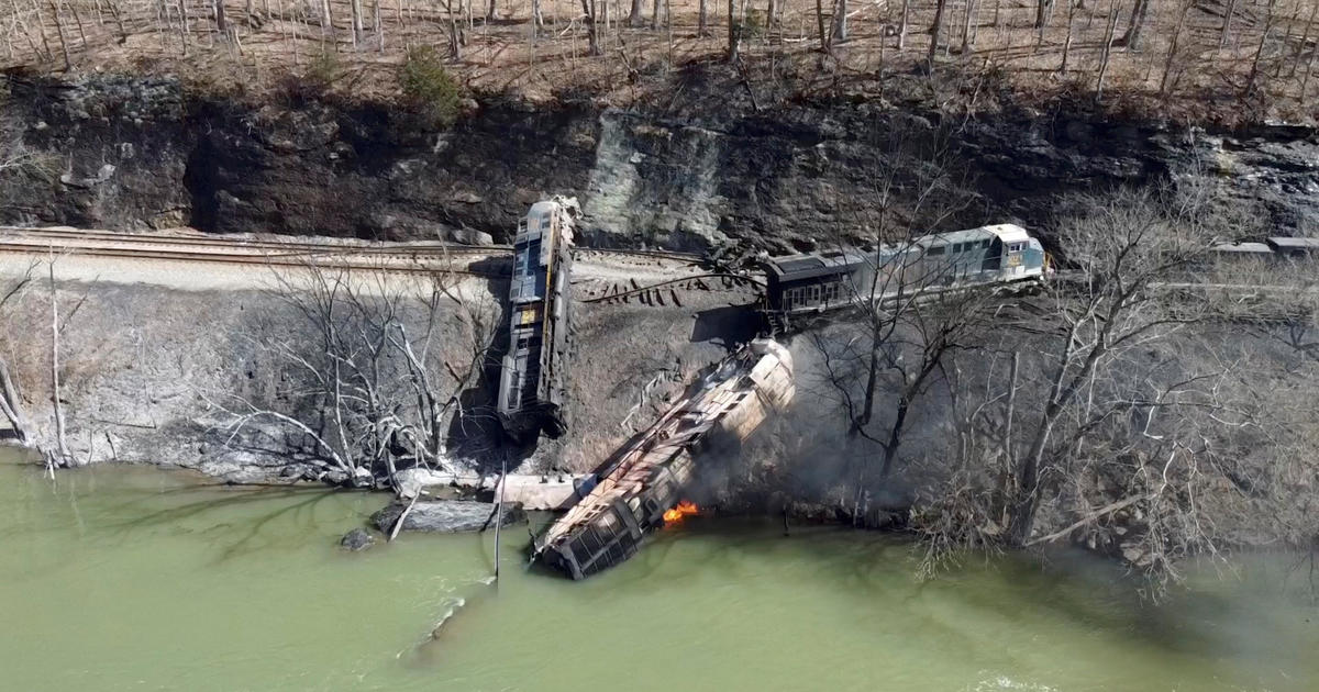 West Virginia train derailment leaks diesel and oil into one of North America’s oldest and federally protected rivers