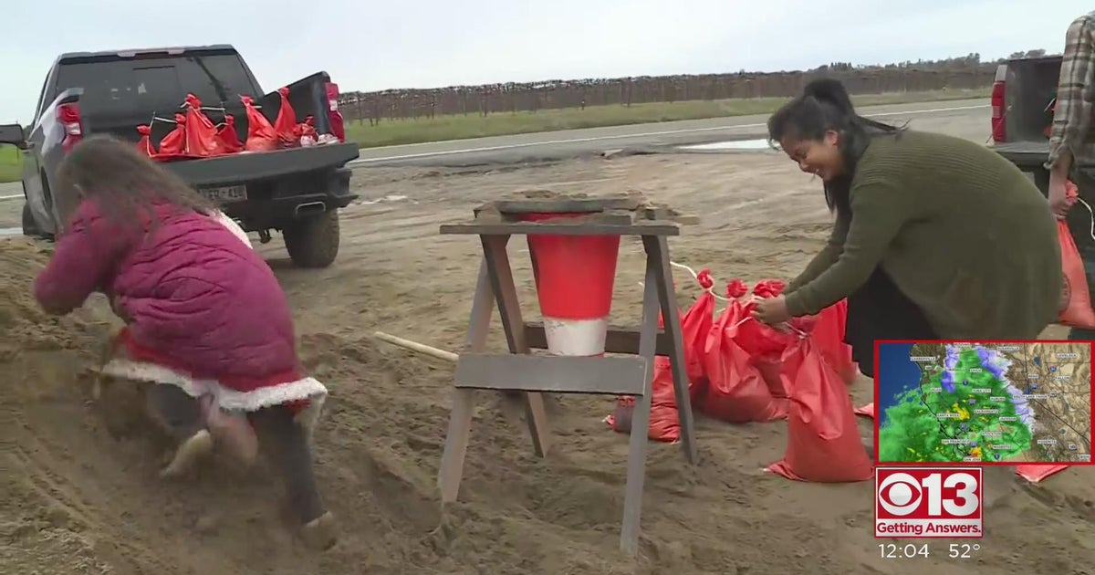 Storm preps underway in the Central Valley
